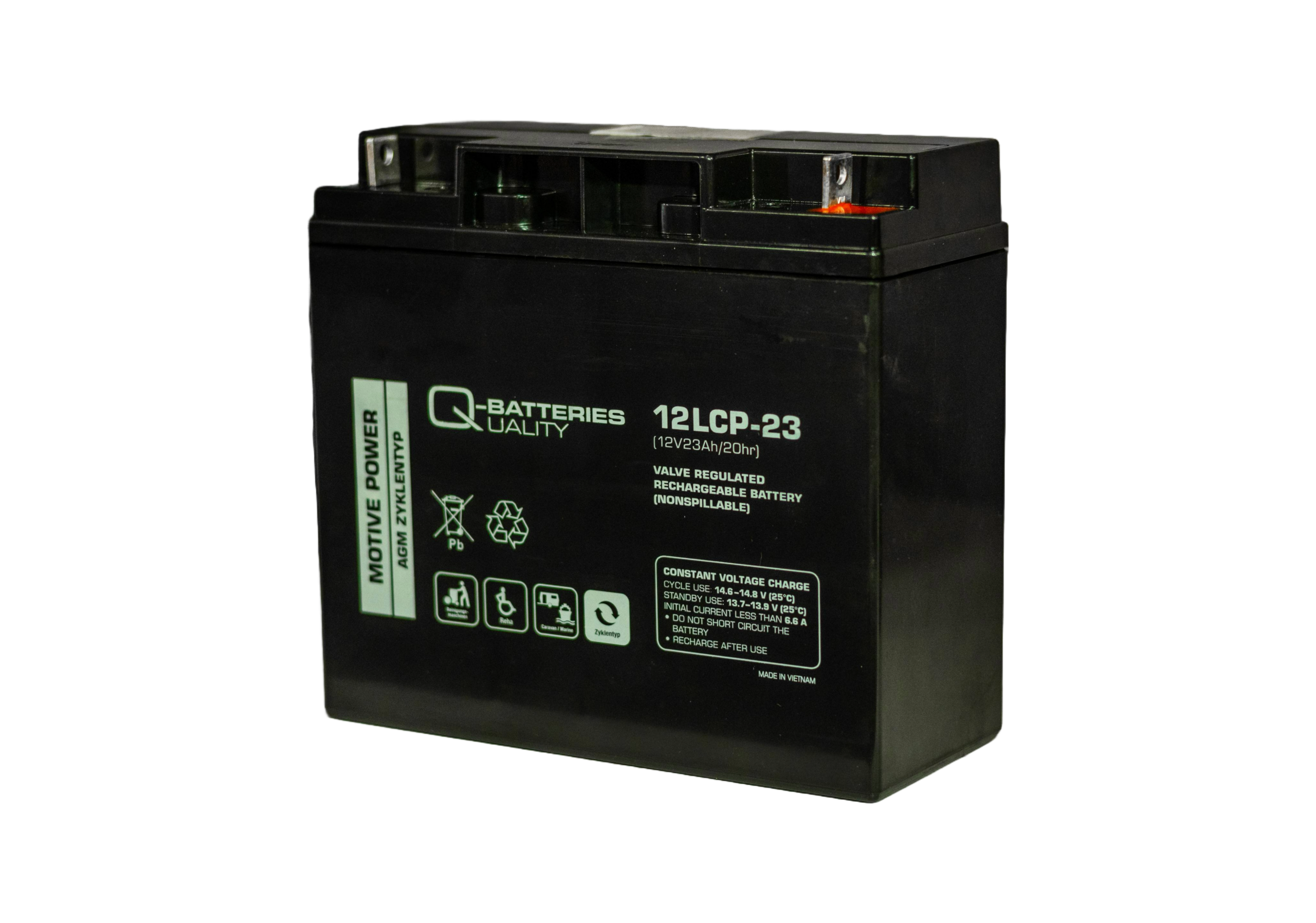 12LCP-23 batería de servicio AGM