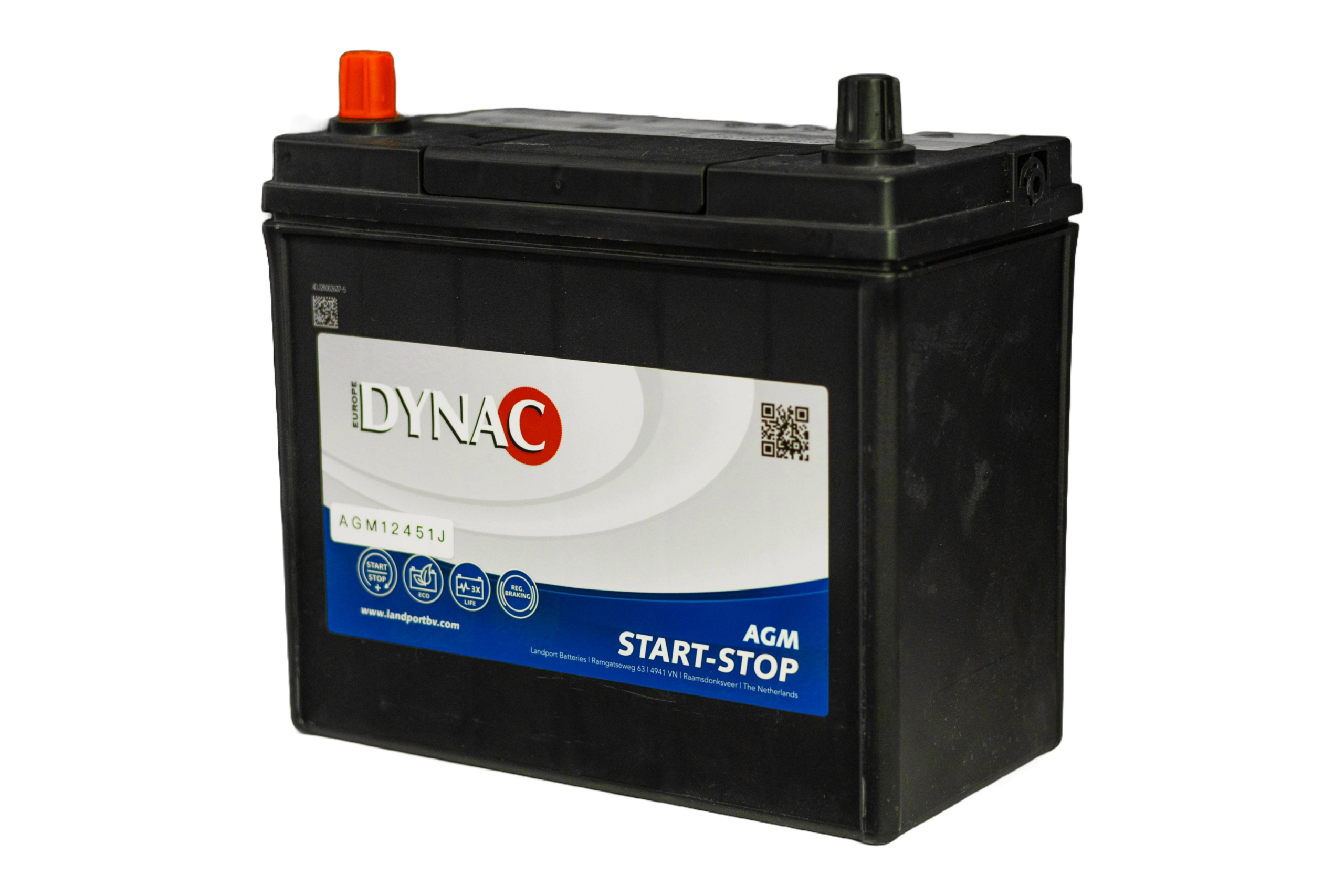 AGM12451J batería AGM para coche