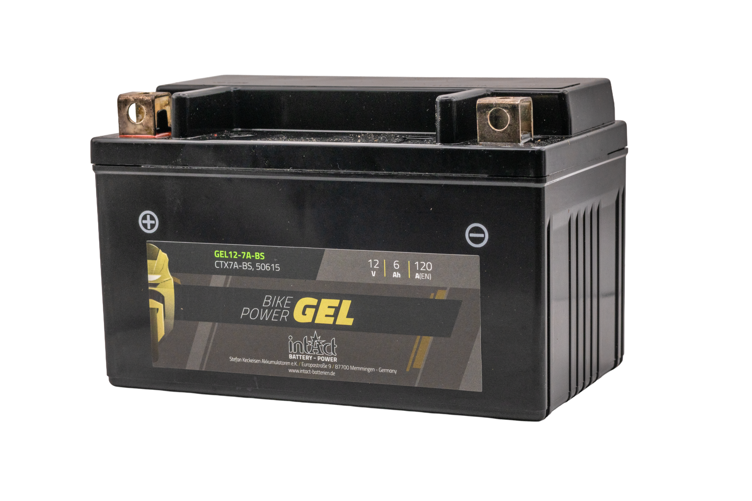 YTX7ABSGEL Intact GEL batería para motocicleta