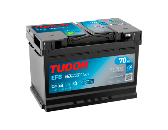 Batería TUDOR EFB TL700, 70Ah