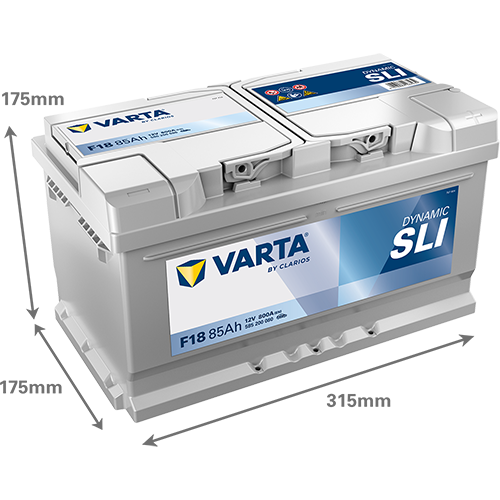 Batería VARTA Dynamic SLI F18, 85Ah