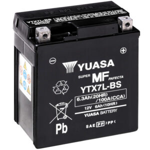 Batería YUASA YTX7L-BS, 6Ah