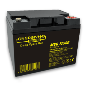 Batería GEL Ciclo Profundo MVG12500, 50Ah