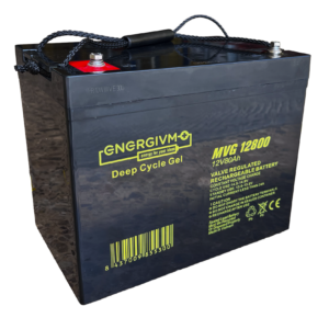 Batería GEL Ciclo Profundo MVG12800, 80 Ah