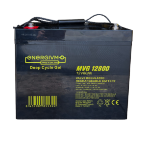 Batería GEL Ciclo Profundo MVG12800, 80 Ah