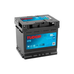 Batería TUDOR EFB 12v, 55Ah, TL550