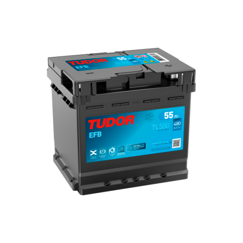 TL550 Tudor EFB batería de marca Tudor para coche
