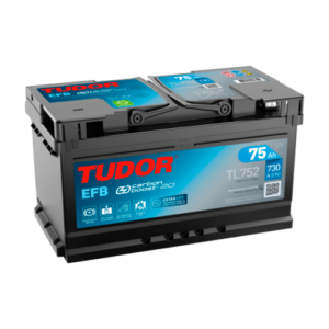 Batería TUDOR EFB TL752, 75Ah