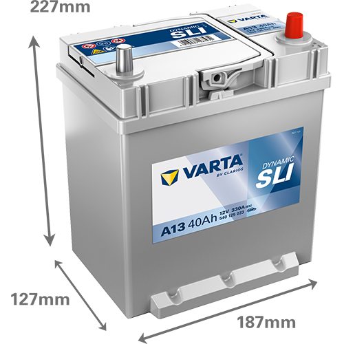 VARTA Dynamic SLI A13 40Ah 330A baterías par coche
