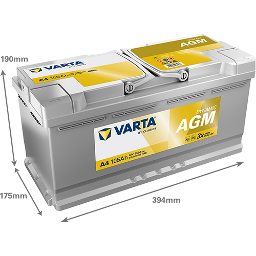 Batería VARTA Dynamic AGM A6