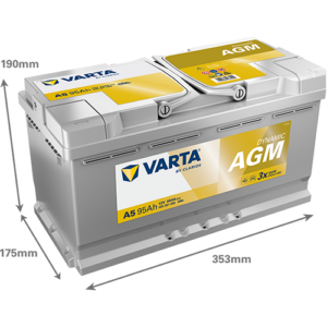 Batería VARTA Dynamic AGM A5, 95Ah