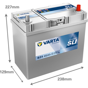 Batería VARTA Dynamic SLI B31, 45Ah