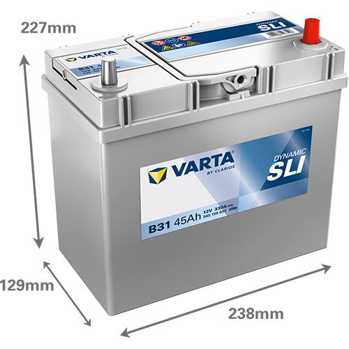 VARTA Dynamic SLI B31 45Ah 330A batería para coche