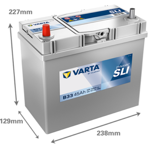 Batería VARTA Dynamic SLI B33, 45Ah