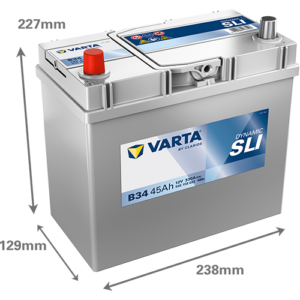 Batería VARTA Dynamic SLI B34, 45Ah