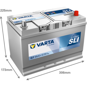 Batería VARTA Dynamic SLI G7, 94 Ah