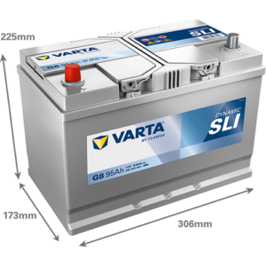 Batería VARTA Dynamic SLI G8, 95Ah