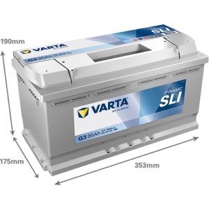 Batería VARTA Dynamic SLI G3, 95Ah