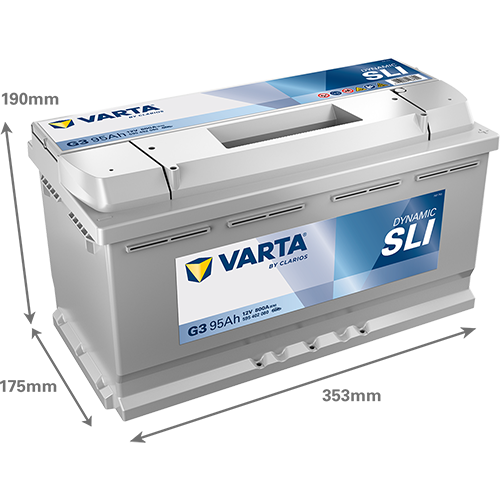 batería varta dynamic sli g3 95ah