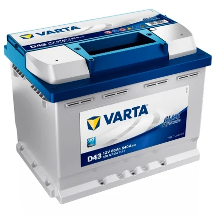 baterias VARTA Blue Dynamic D43, 60 Ah para coche