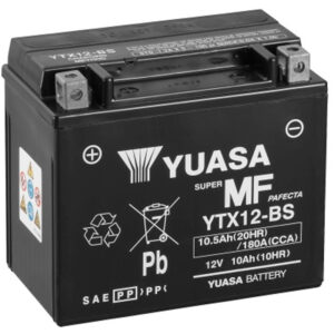 Batería YUASA YTX12-BS, 10Ah