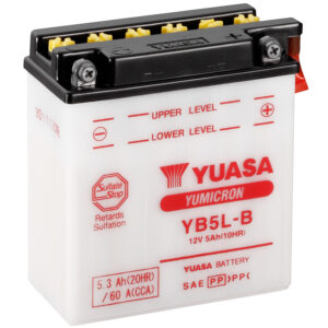 Batería YUASA YB5L-B, 5.3Ah