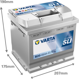 Batería VARTA Dynamic SLI B20, 40Ah