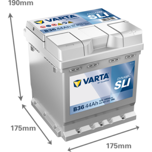 Batería VARTA Dynamic SLI B36, 44Ah