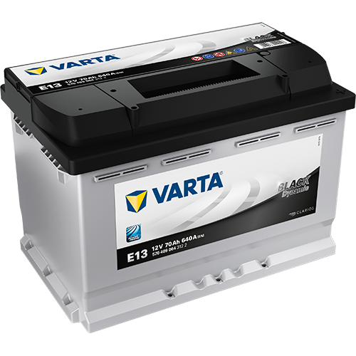 Baterías VARTA E13 Black Dynamic para coche estandár, baterías economica